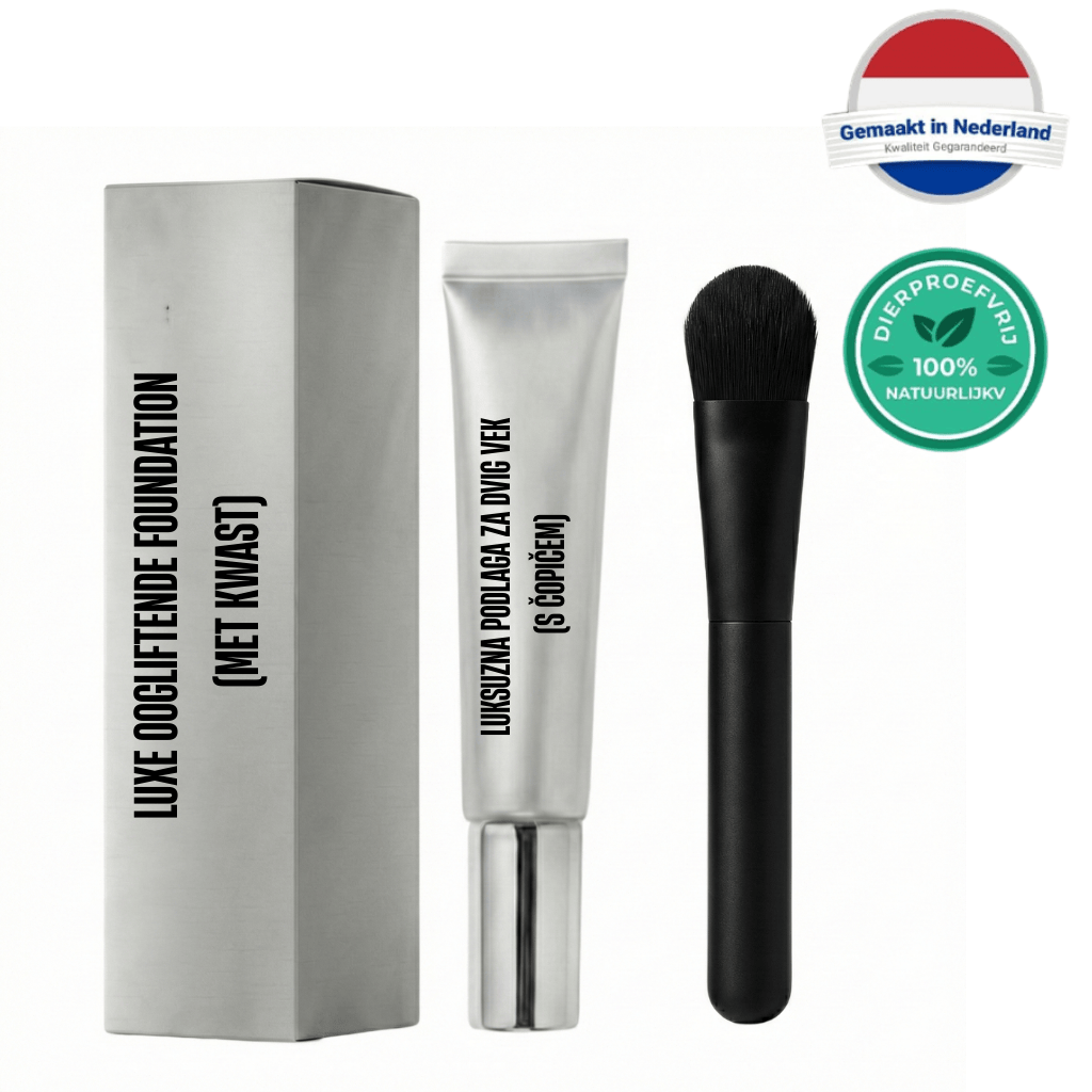 Luxe Oogliftende Foundation (met Kwast)