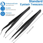 Medivita Precisie Pincet Set – Recht & Gebogen Tip