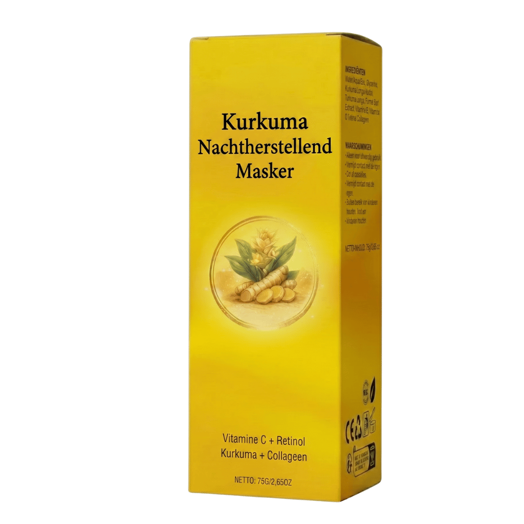 Luxe Kurkuma Gezichtsmaskercrème