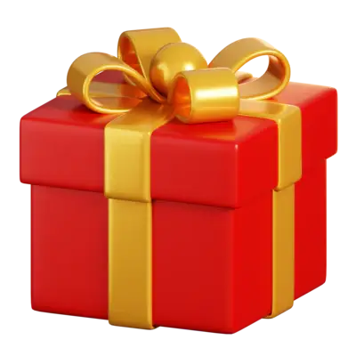 🎁 Gratis Cadeau 🎁 - een mooi ingepakt cadeau met een gouden strik, perfect voor verrassingen