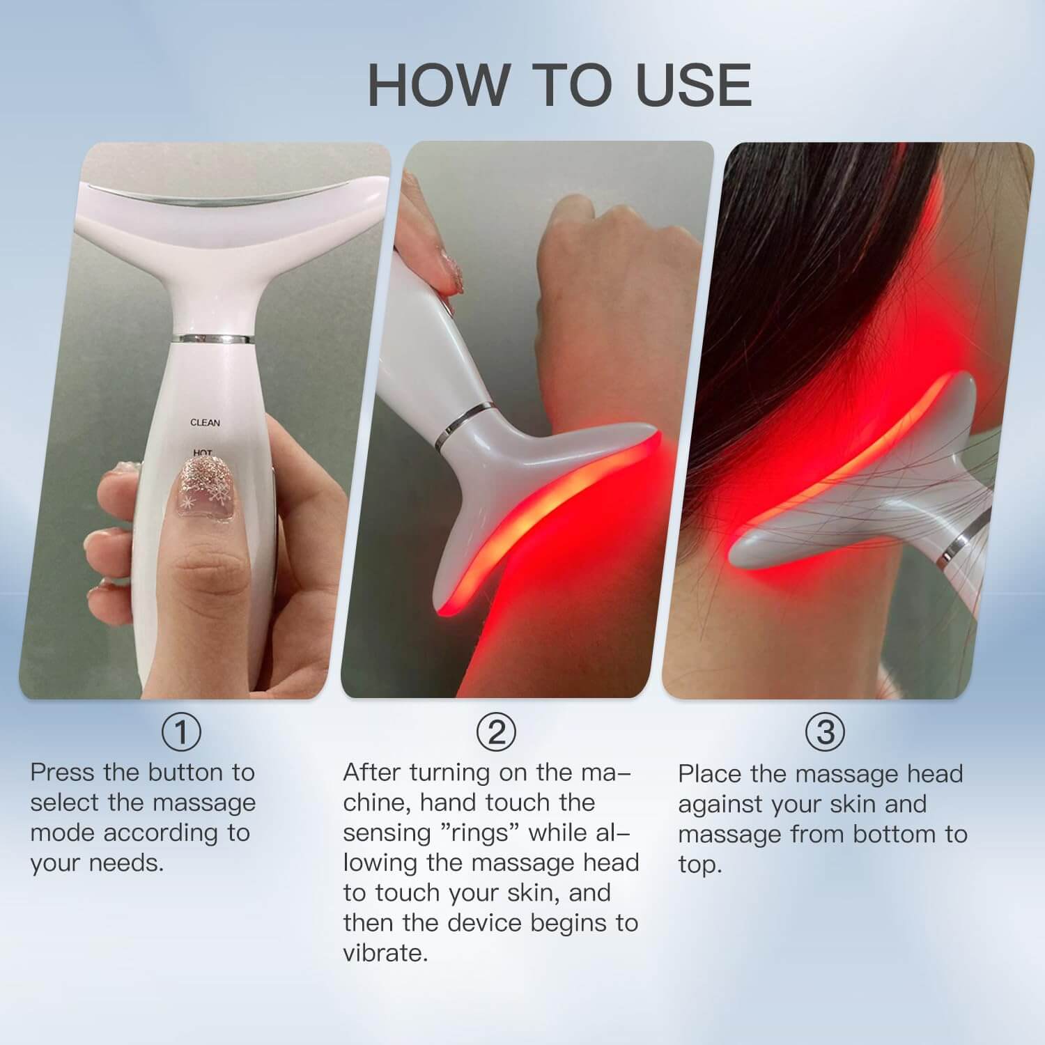 Jovyx Face & Neck Massager – Verstevigend Hulptool gebruiksinstructies voor optimale resultaten.